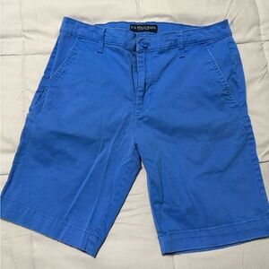 U.S. Polo Assn. Men's Vibrant Blue Flat Front Shorts